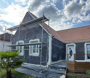 Isolation des murs par l'extérieur